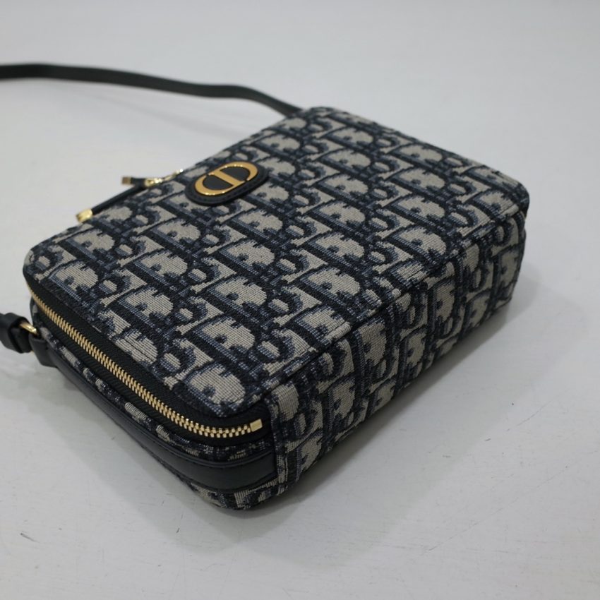 Replica Dior Caro Box Bag CD Print