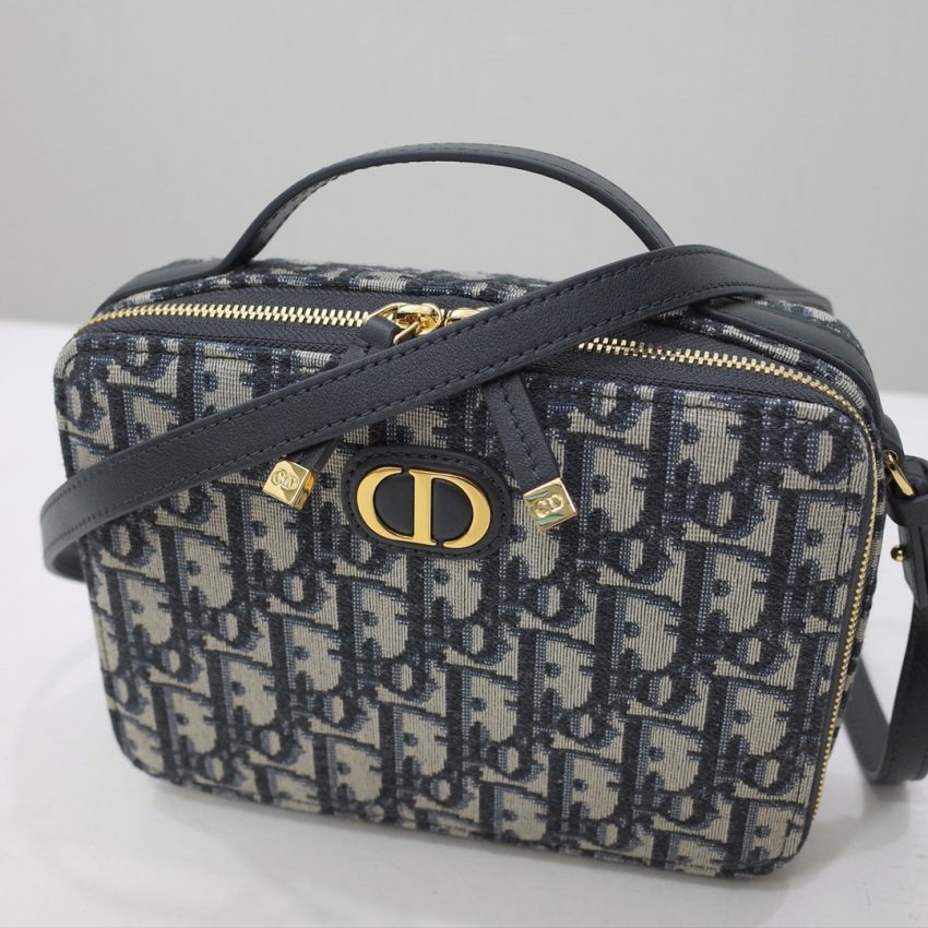 Replica Dior Caro Box Bag CD Print