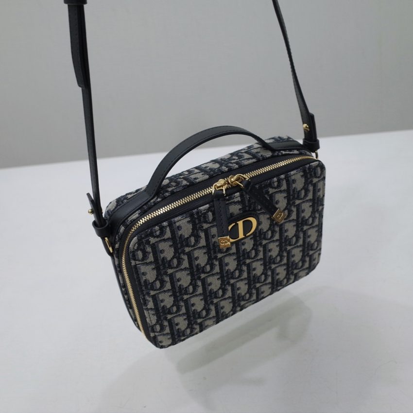 Replica Dior Caro Box Bag CD Print