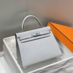 Replica Hermes Kelly Seagull Gray