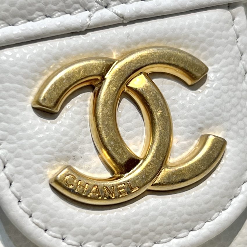 Replica CHANEL 23c Hobo Small White