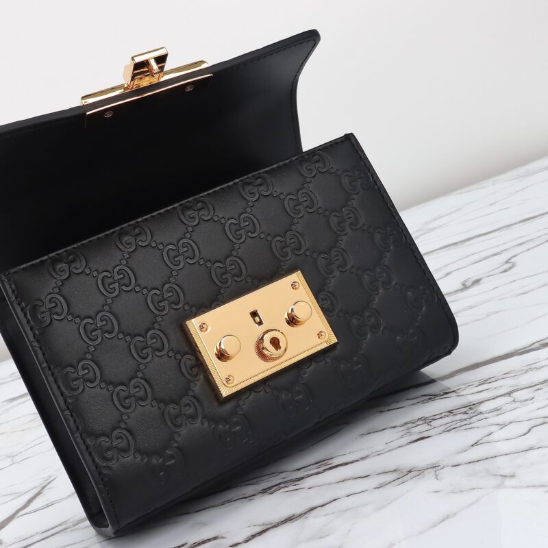 Replica Gucci Padlock's Small Lock Black